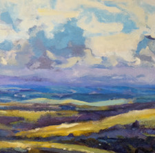 ORIGINAL LANDSCAPE PAINTING - Scotland Mountains Signed Professional Presale UK