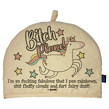 Bitch Please Tea Cosy.  Kitchen Teapot Cover Novelty Funky Gift for Him or Her