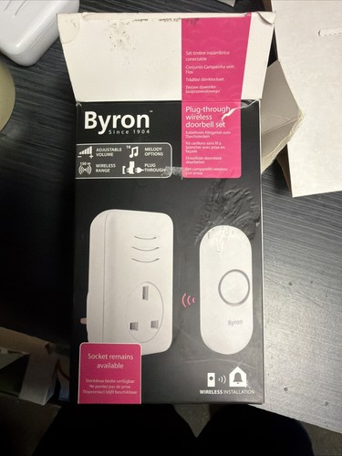 Byron wireless doorbell set - wireless,