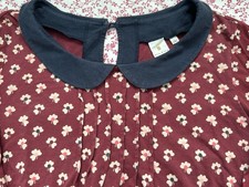 Rare Orla Kiely Uniqlo Peter Pan Collar dress / tunic Japanese L