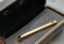 CHRISTIAN DIOR TIE CLIP Gold