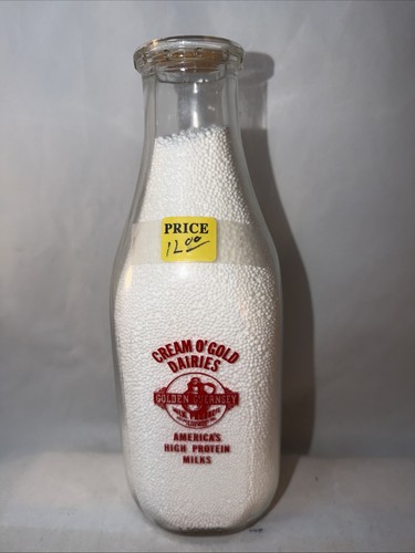 Cream gold dairies quart - cream, o’gold