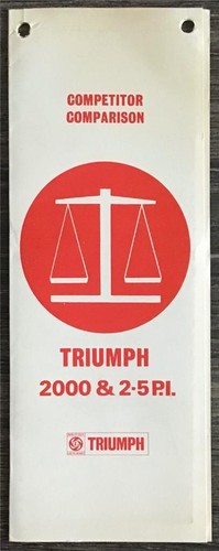 Triumph 2000 5pi car - triumph, &