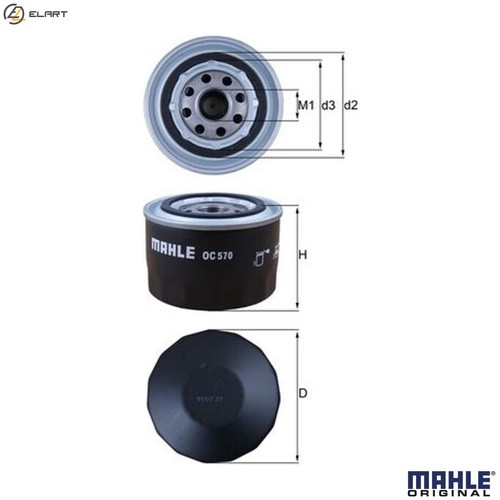Oil filter 570 for - 570,