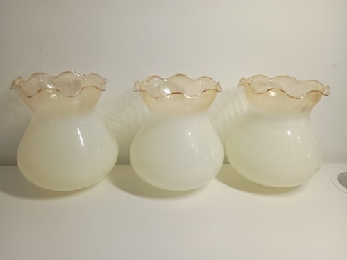 Vintage glass light - glass, lamp