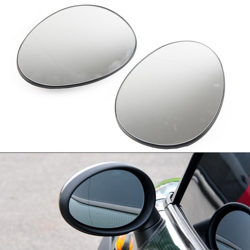Side wing mirror glass - wing, heated