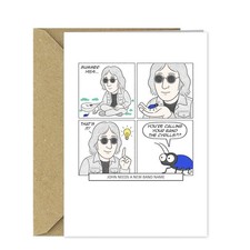 Funny beatles birthday card - funny,