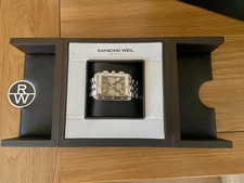 Raymond Weil Tango 4881 34mm Black Dial Stainless Steel Chronograph Watch