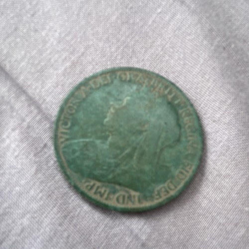 Queen victoria penny 1899 - queen,