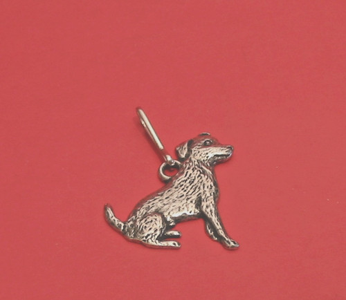 Jack russell zipper pull - jack,