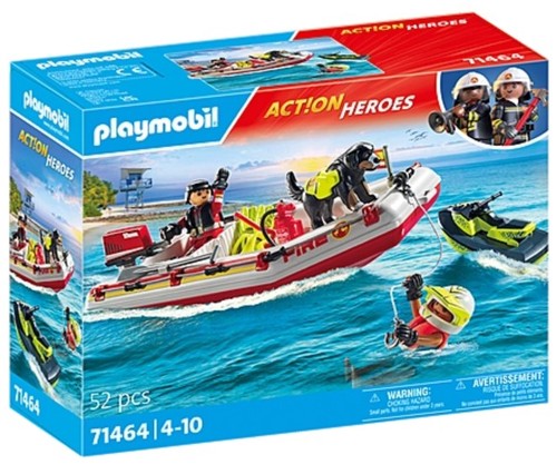Playmobil action heroes fire - action,