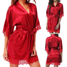 Women Ladies Sexy Satin