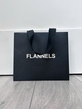 FLANNELS LOGO BLACK MEDIUM
