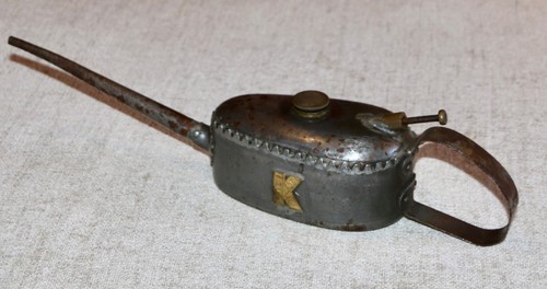 Vintage kaves patent oil can - kaves,