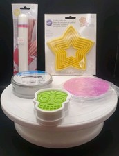 LOT Rotating WILTON Cake  &