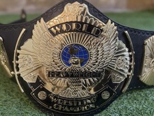 Winged Eagle heavyweight championship belt wrestling title 4mm alloy plate wwf 