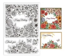 Clear Stamps Flowers