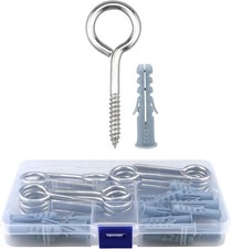 Eye Screws Metal Hooks, 304