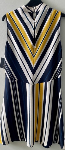 Zara striped line dress size - zara, a-line