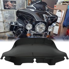 8" Wave Windshield For Harley Touring Street Glide Electra Glide Trike 96-13