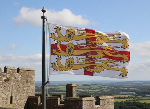 George cross england flag - st,