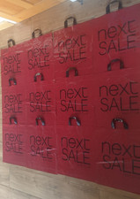 12 red next sale new unused
