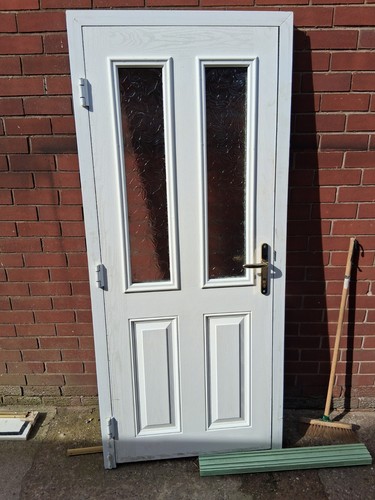 External front doors and - front, frame