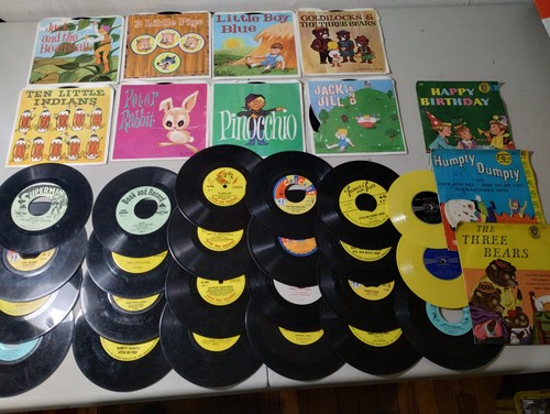 Vintage children 78 - 45, &