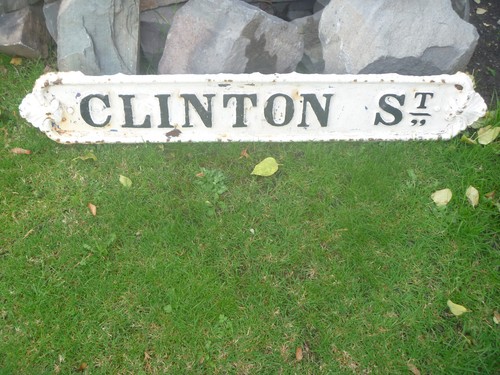 Antique cast iron street - iron,