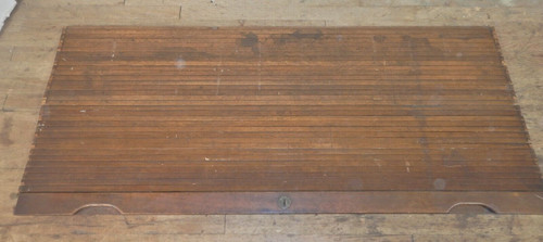 Antique roll top - roll, desk