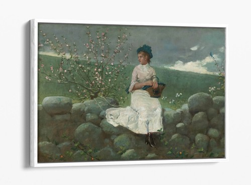 Peach blossoms winslow - winslow, homer-