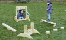 Toddler Outdoor Obstacle