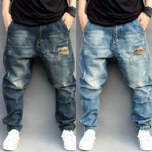 Loose hip crotch casual - crotch, men