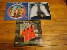 Lot (3) Isley Brothers vinyl