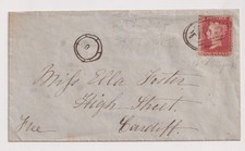 GB QV 1d Penny Red Cover