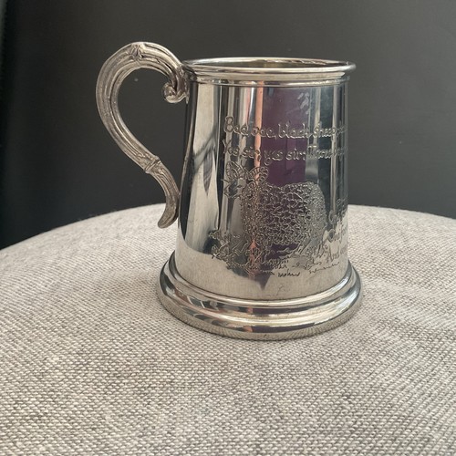 Vintage english pewter - baa, baa