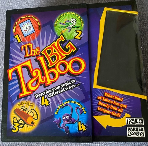 The big taboo board game - the,