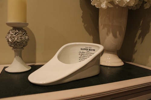 Antique vintage large slipper - vintage,