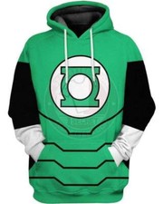 Green Lantern 3D Hoodies