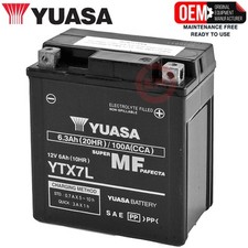 YTX7L-BS YUASA ORIGINAL SEALED