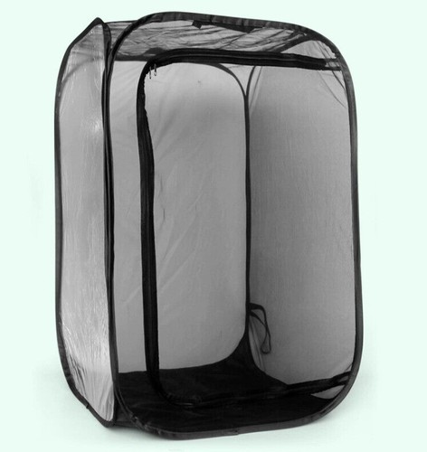 Black folding cage breeding - black,