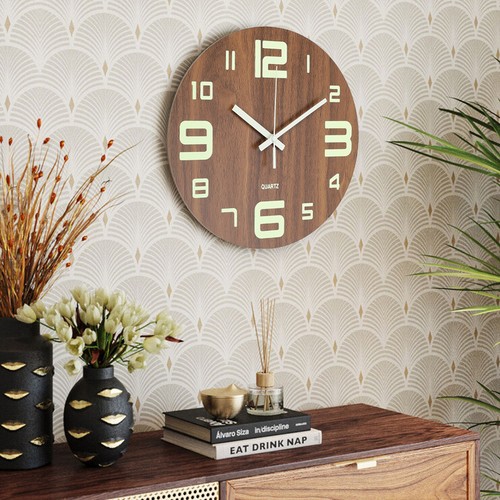 30cm round wall clock - 30cm/12",