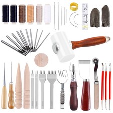 Diy leather craft tools kit - diy,