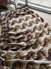 Vintage 1970s Geometric Fabric