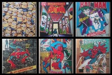 Canvas Wall Art. Spiderman, Joker & Batman, Minions Mixed Pack
