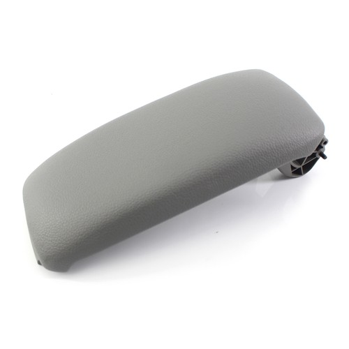 Grey leather armrest - grey,