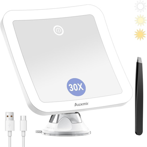 Magnifying mirror with light - mirror,