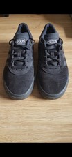 Mens Adidas Busenitz Triple Black Suede Leather Trainers  Size UK 8.5