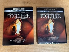 Together (2025) US 4K UHD Blu Ray NEW & SEALED + Slipcase Dave Franco Horror