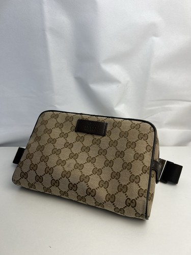 Gucci canvas belt - gucci,